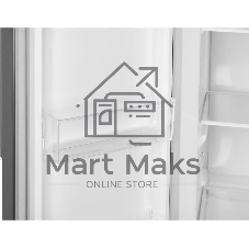 Холодильник Hyundai CS55023F нержавеющая сталь двухкамерный 347/185 л морозилка слева, No Frost, Side by Side