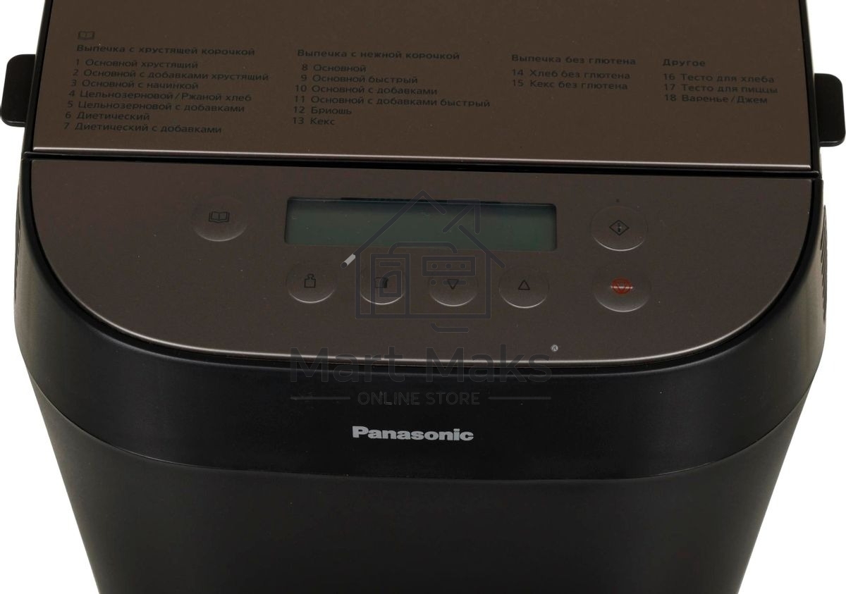Хлебопечь Panasonic SD-ZP2000KTS черный