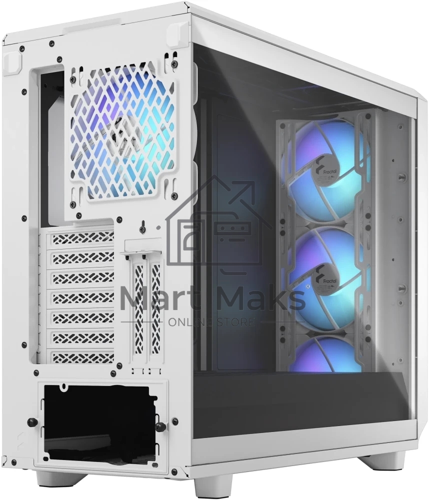 Корпус Fractal Design Meshify 2 RGB White TG Clear Tint / FD-C-MES2A-08