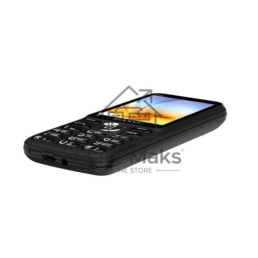 Мобильный телефон Maxvi K15c черный