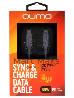 Кабель Type-C to Type-C, silica gel, 1m, 3A, 60W, PD (gray)