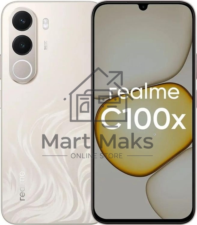 Смартфон Realme C100X 4/256Gb белый
