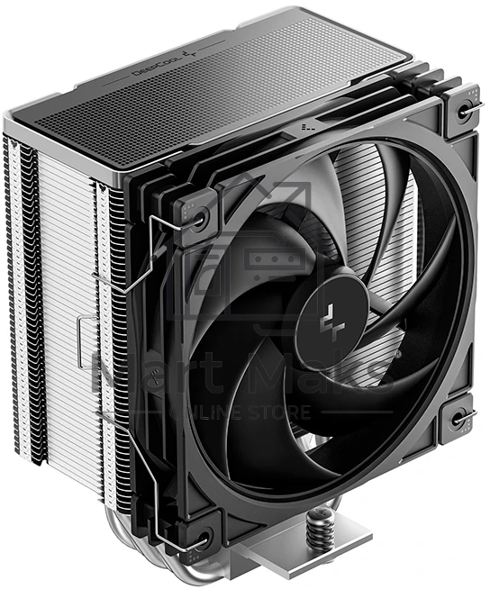 Кулер для процессора DeepCool AG500 G2, 120 мм, алюминий/медь, 500-2200 об/мин, 30.93 дБ, 4 pin PWM, 250 Вт, высота 156 мм