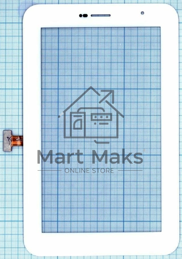 Сенсорное стекло (тачскрин) для Samsung Galaxy Tab 7.0 Plus P6200, белое