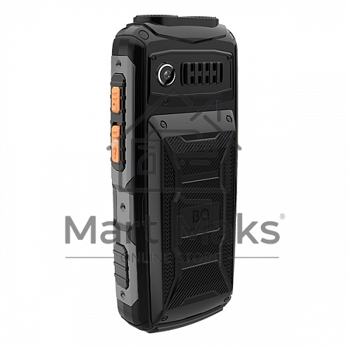 Мобильный телефон BQ 2410L Tank Power 4G черный/метал