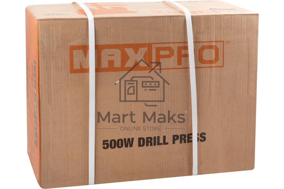 Станок сверлильный MAX-PRO MPBDP16/1 500 Вт, 280-2500 об/мин, 9 скор., 1,5-16 мм, 17,5 кг, индукционный мотор, коробка