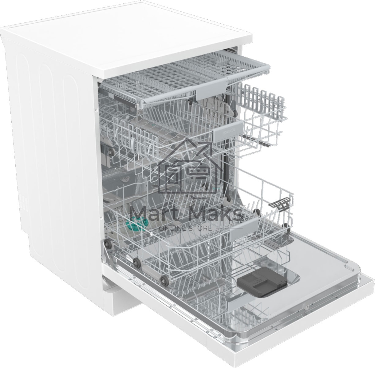 Посудомоечная машина Gorenje GS643C90W, белый, 59.5 см, 16 компл., 44 дБ, класс A+++