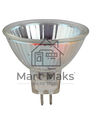 Лампа галогенная ЭРА GU5.3-JCDR (MR16)-75W-230V-CL GU5.3 75Вт софит теплый белый свет
