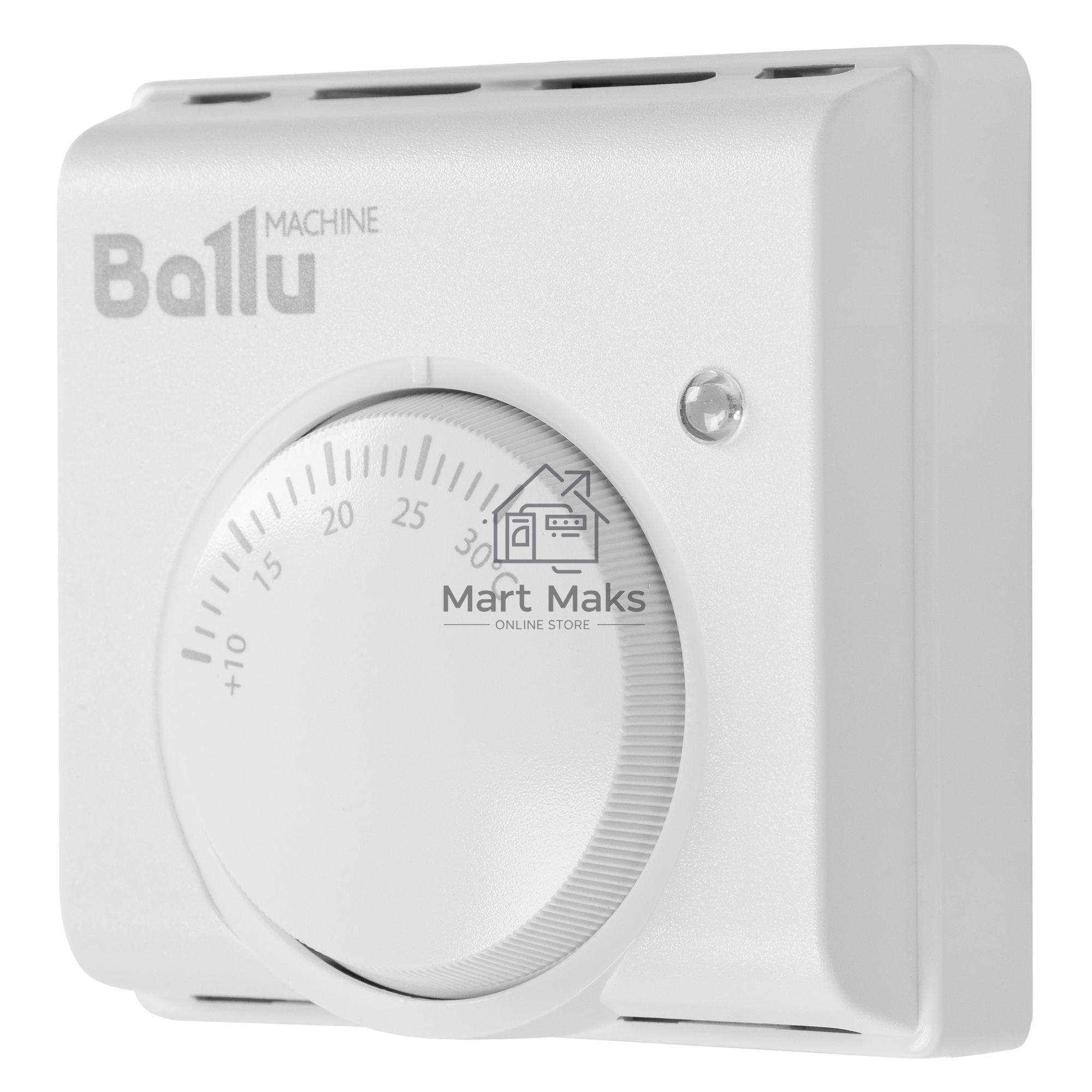 Комплект обогреватель инфракрасный Ballu BIH-GSW-1.0 + BMT-1 белый, 1000 Вт, 20 м2, термостат