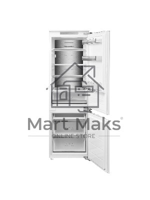 Встраиваемый холодильник Бирюса BI 267 2-хкамерн. инвертер