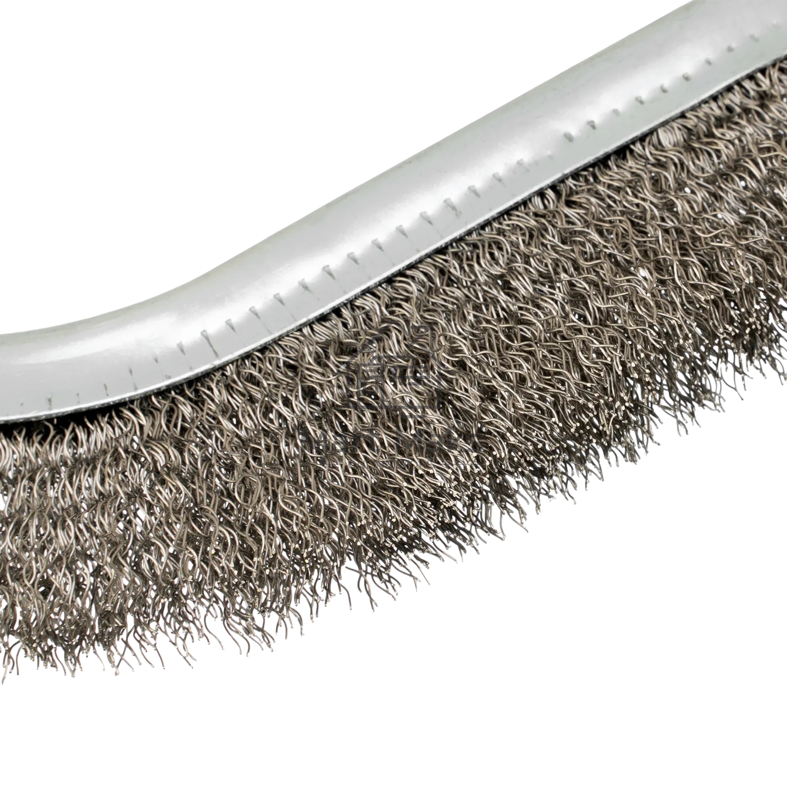 Щетка металлическая Denzel с пластмассовой ручкой, нержавеющая проволока