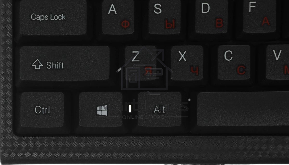 Клавиатура проводная Oklick 120M, USB, черный