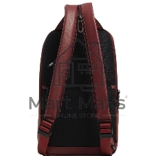 Рюкзак слинг Piquadro Russel CA6764W137/CU красное дерево кожа