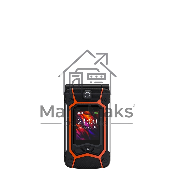 Мобильный телефон Maxvi E10 оранжевый