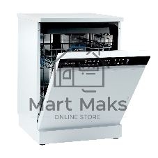 Посудомоечная машина Бирюса DWF-615/03 W, белый, 59.8 см, 15 компл., 42 дБ, класс A+++