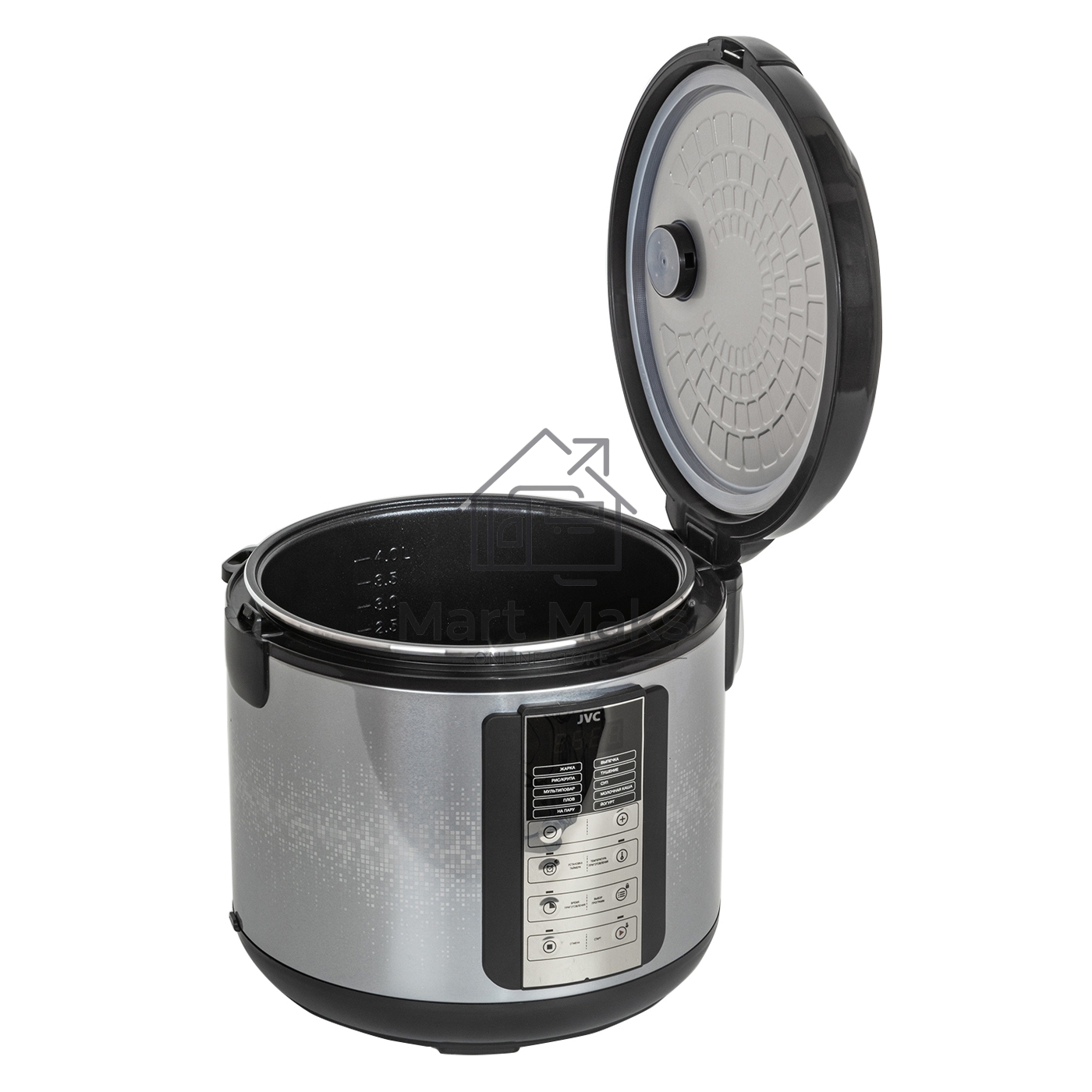 Мультиварка JVC JK-MC501 5л 860Вт серебристый/черный металл