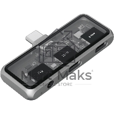 USB-концентратор Satechi ST-HXRAJM, USB Type-C, USB Type-C/Mini jack, USB Type-C