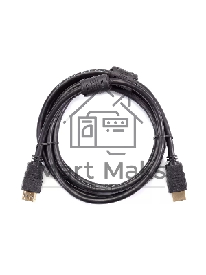 Кабель Telecom HDMI-19M --- HDMI-19M ver 2.0+3D/Ethernet,2 фильтра 2m <TCG200F-2M> 