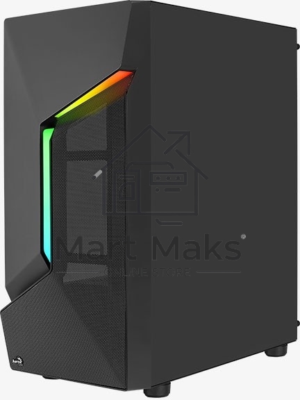 Компьютерный корпус MidiTower Aerocool / Formula Scape-G-BK-v1 (4711099471539)