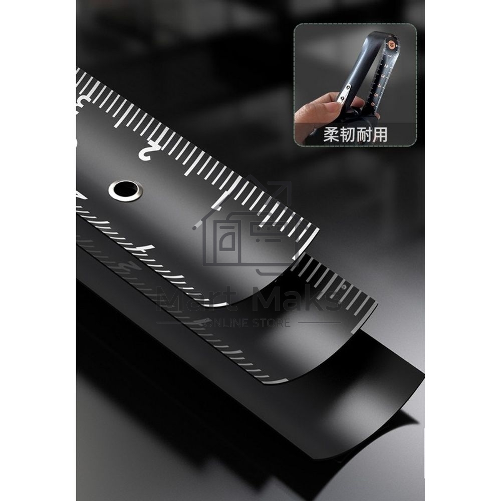 Измерительный и разметочный инструмент Deli Рулетка Home Series Green HT8316L 3м х 16мм, эксклюзивный дизайн, корпус - высококачественный софттач пластик