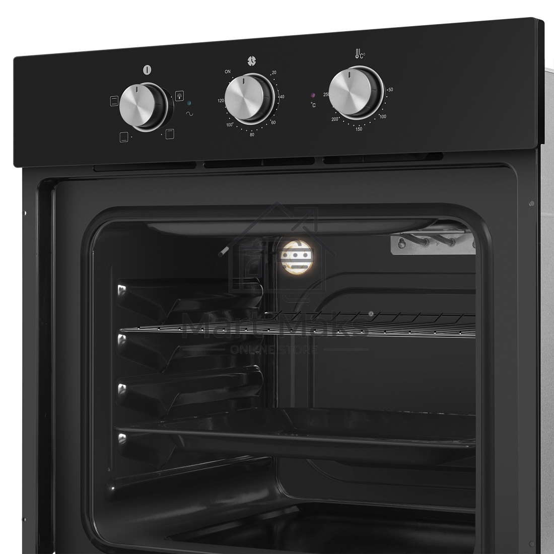 Духовой шкаф электрический HOMSair OES604BK черный