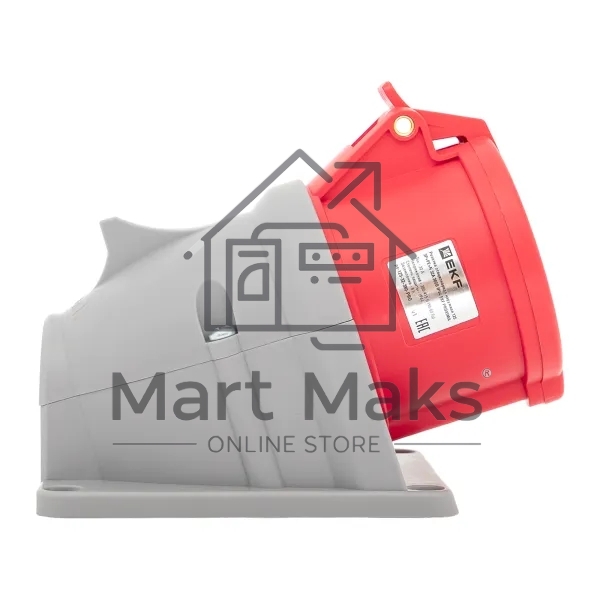 Розетка стационарная наружная EKF 125 ps-125-32-380-PRO PROxima 3Р+РЕ+N 32А 380В IP44