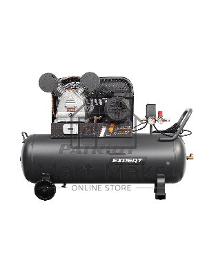 Компрессор Patriot KRX 420 L100 D, поршневой, ременной, масляный, 420 л/мин, 100 л, 10 бар, 2.2 кВт, 400 В