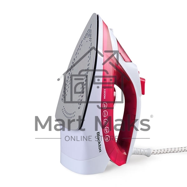 Утюг Blackton Bt SI3113 белый/красный, 2200 Вт, 20 г/мин, 100 г/мин, 280 мл