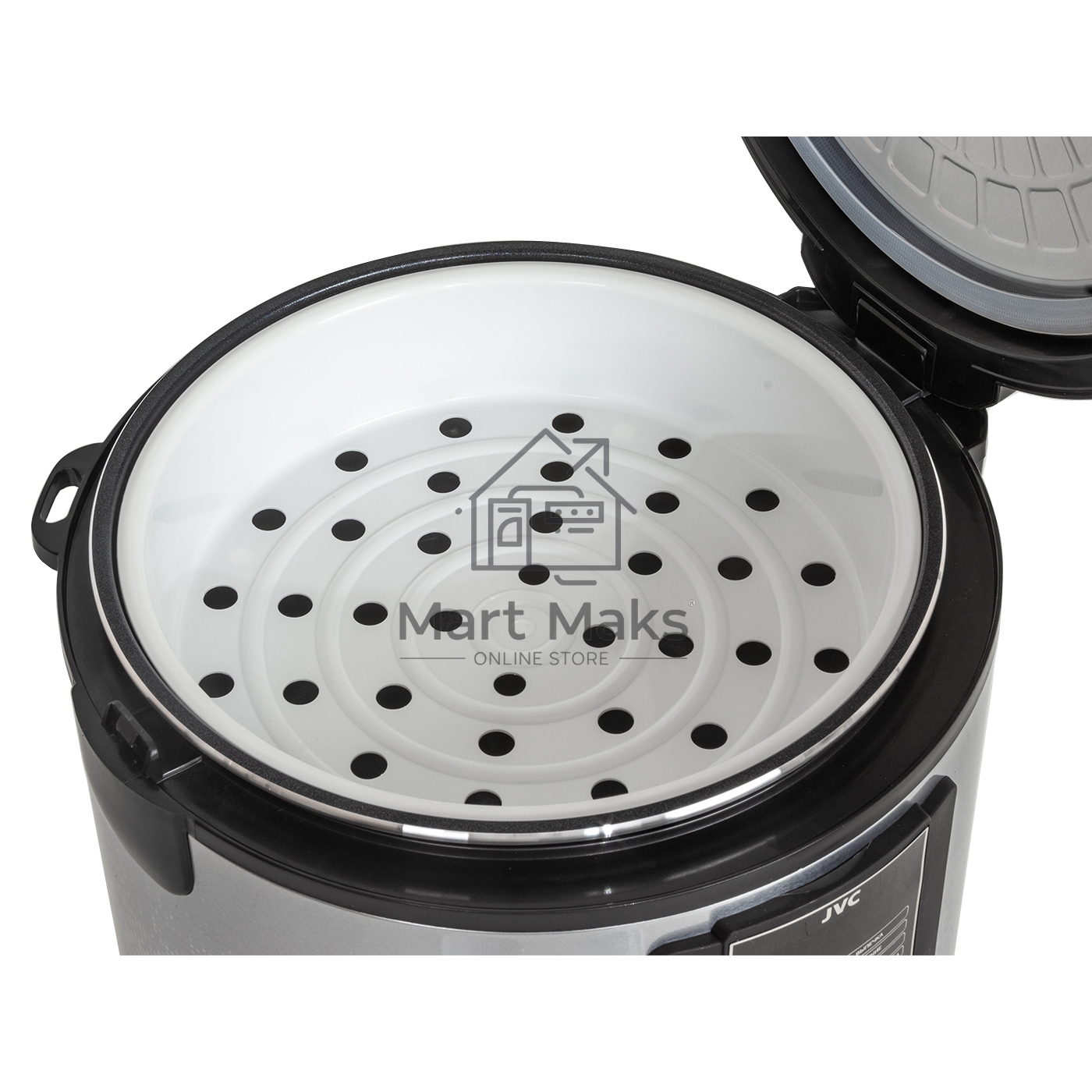 Мультиварка JVC JK-MC501 5л 860Вт серебристый/черный металл