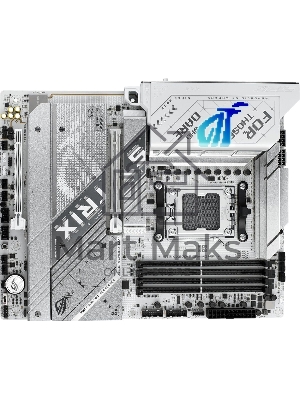 Материнская плата ASUS ROG STRIX X870-A GAMING WIFI, AM5, AMD X870, 4xDDR5, 2xSATA, 4xM.2, 1xPCI-E 4.0 x4, 1xPCI-E 5.0 x16, 1xHDMI, 1xDP, 1x 2.5Gb LAN, 4xUSB-A 3.2 Gen 1, 5xUSB-A 3.2 Gen 2, 1xUSB-C 3.2 Gen 2, 2xUSB4, 2x3.5 мм, 7.1, ATX