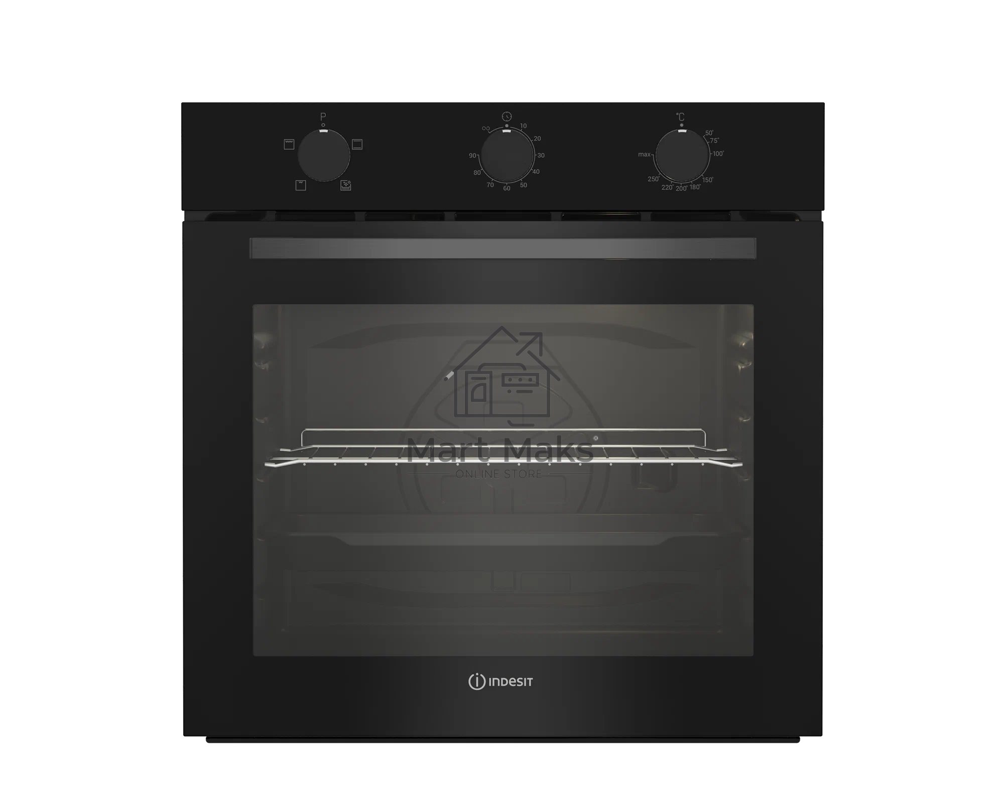 Электрический духовой шкаф Indesit IBFTE 2430 BL черный