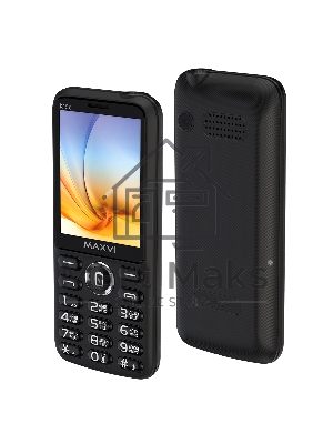 Мобильный телефон Maxvi K15c черный