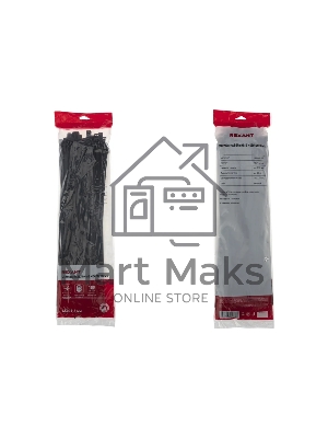 Хомут кабельный Rexant 7.6х450 нейл. черный (уп. 100 шт)