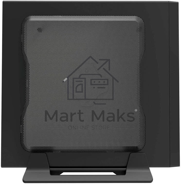 Компьютерный корпус Slim Case Powerman ME100S-BK front fan 4cm, 120W adapter, Mini ITX, VESA