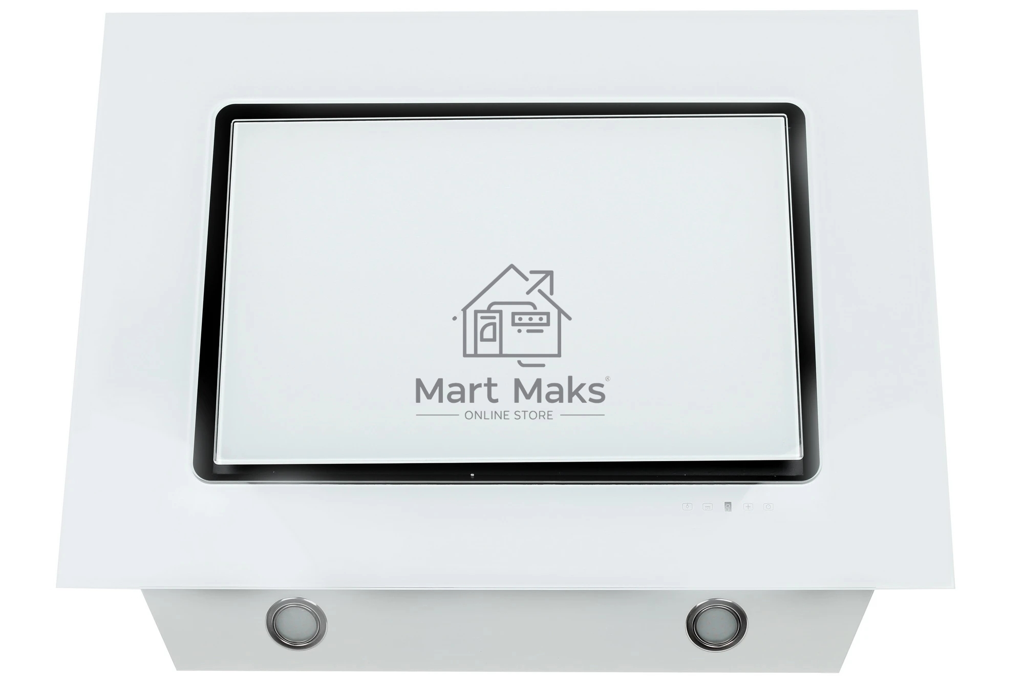 Вытяжка наклонная Elikor Оникс 90П-1000-Е4Д белый, 90 см, 1000 куб. м/ч, 59 дБ