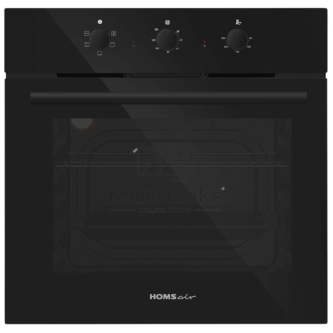 Шкаф духовой электрический HOMSair OES605BK2