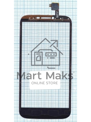 Сенсорное стекло (тачскрин) для Alcatel One Touch Pop C9 7047D, белое