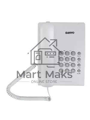 Телефон проводной SANYO RA-S204W белый