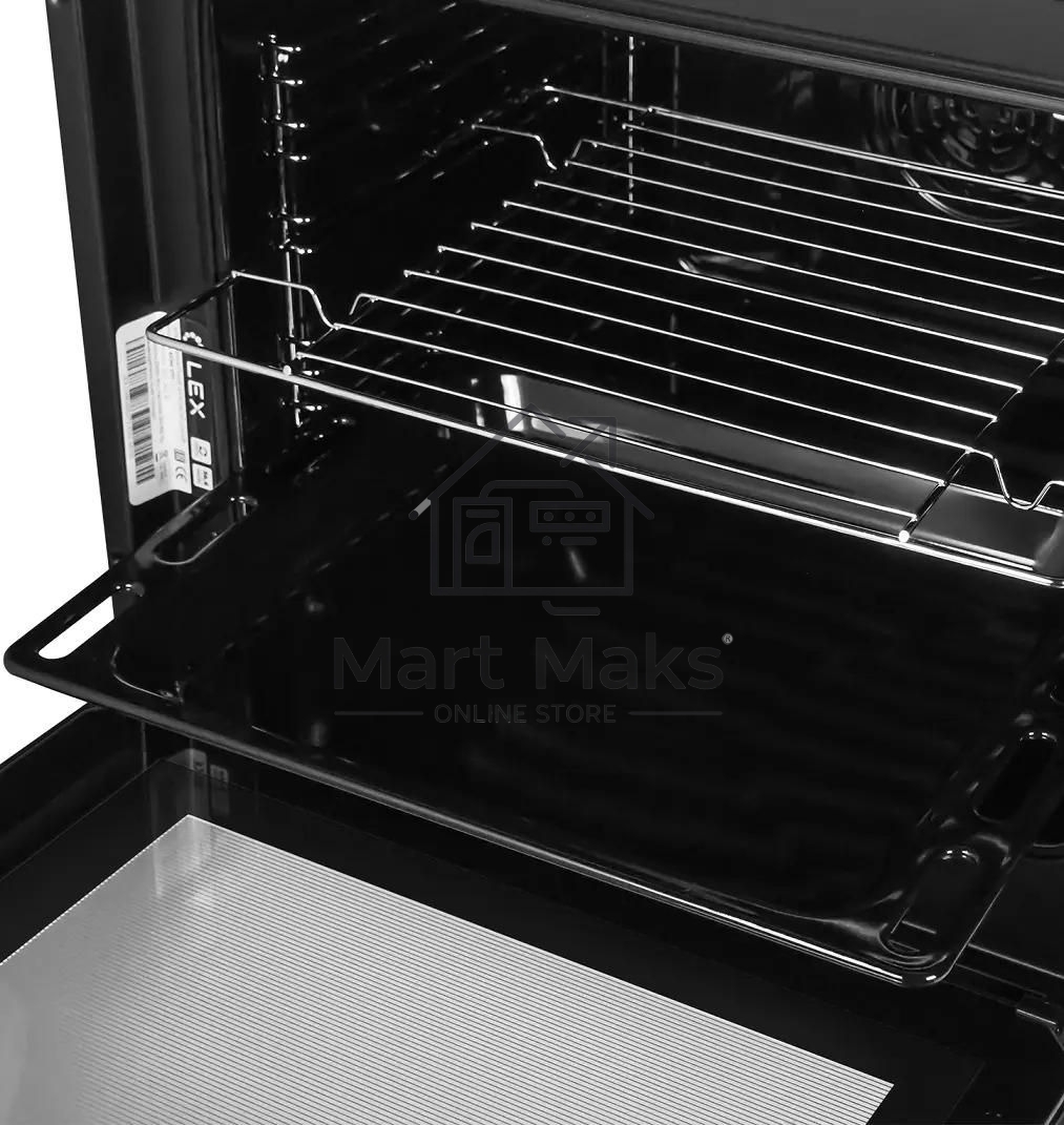 Электрический духовой шкаф LEX EDP 671 WH MAX, встраиваемый, белый