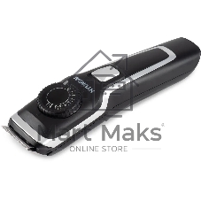 Машинка для стрижки Hyundai H-HC7127 черный 5Вт (насадок в компл:1шт)