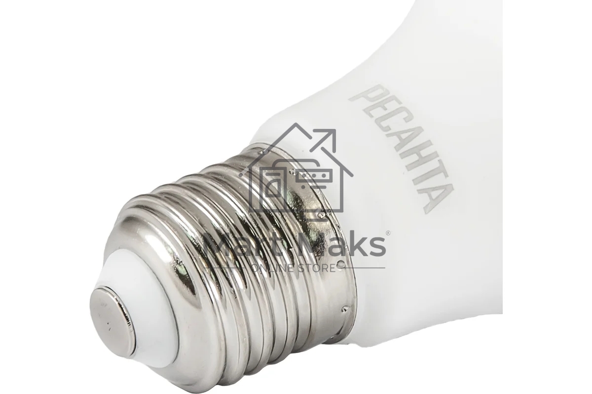 Лампа светодиодная Ресанта LL-R-A60-11W-230-4K-E27 груша, 11 Вт, нейтральный, Е27