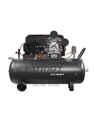 Компрессор Patriot KRX 580 L200 D, поршневой, ременной, масляный, 580 л/мин, 200 л, 10 бар, 3 кВт, 400 В