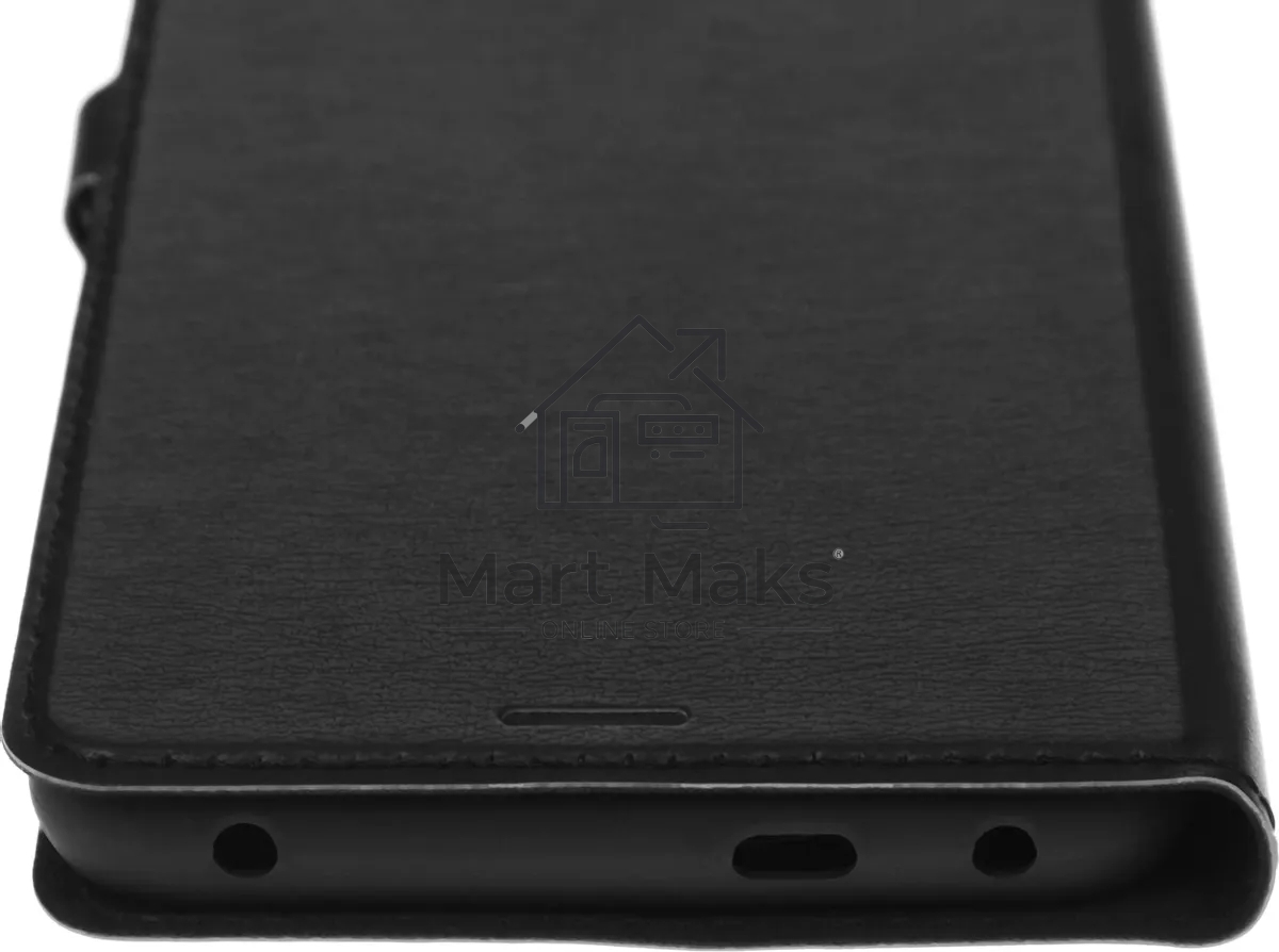 Чехол (флип-кейс) BoraSCO для Xiaomi Redmi Note 14 Pro + 5G Book Case черный (74720)