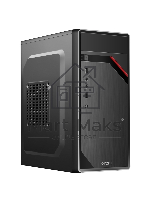 Компьютерный корпус Ginzzu D180 2*USB 2.0,AU w/o PSU