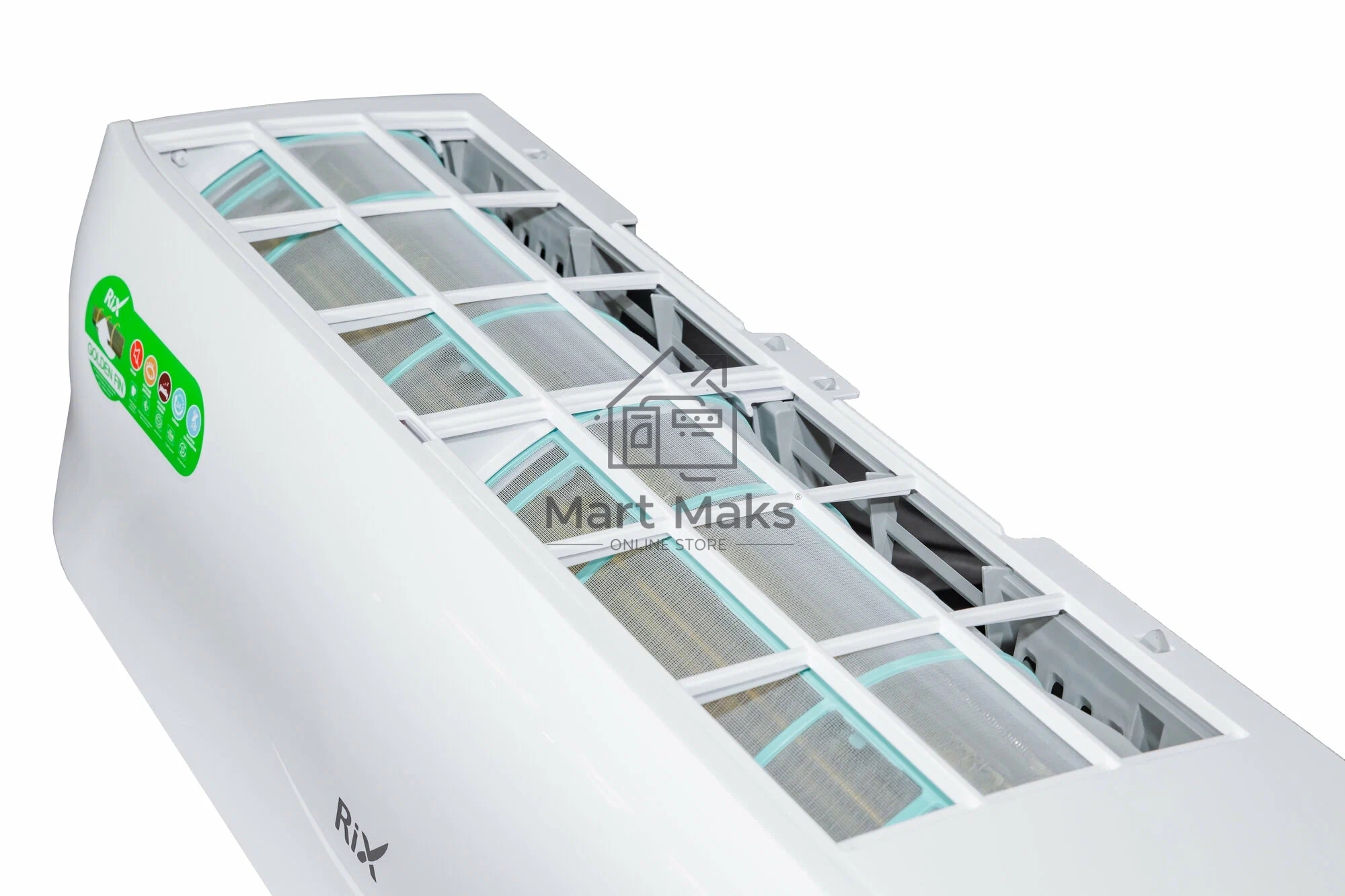 Кондиционер сплит-система настенного типа RIX LITE I/O-W09MB 9000 BTU, 25 м², 24 дБ, охлаждение, обогрев, осушение, белый