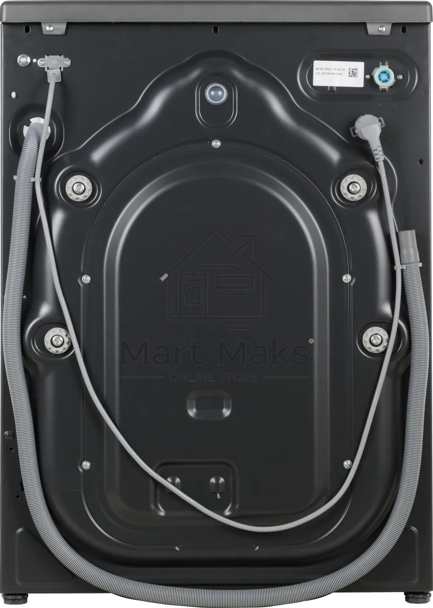 Стиральная машина Beko WSRE6512ZAA 7320210019 черный, загрузка фронтальная 6 кг, 1000 об/мин., класс: А++