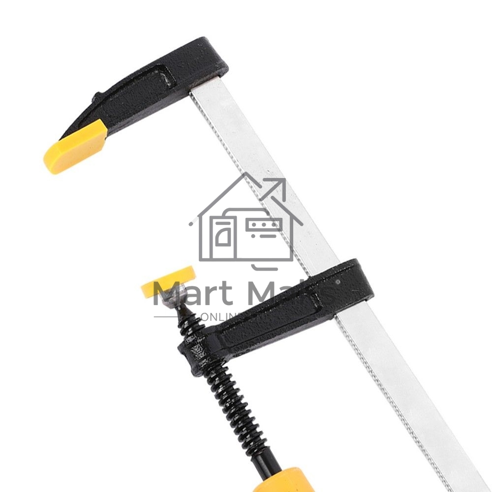 Струбцина F-образная Deli DL110525 250x50 мм, макс. усилие зажима 1000N, резьба 9,5мм