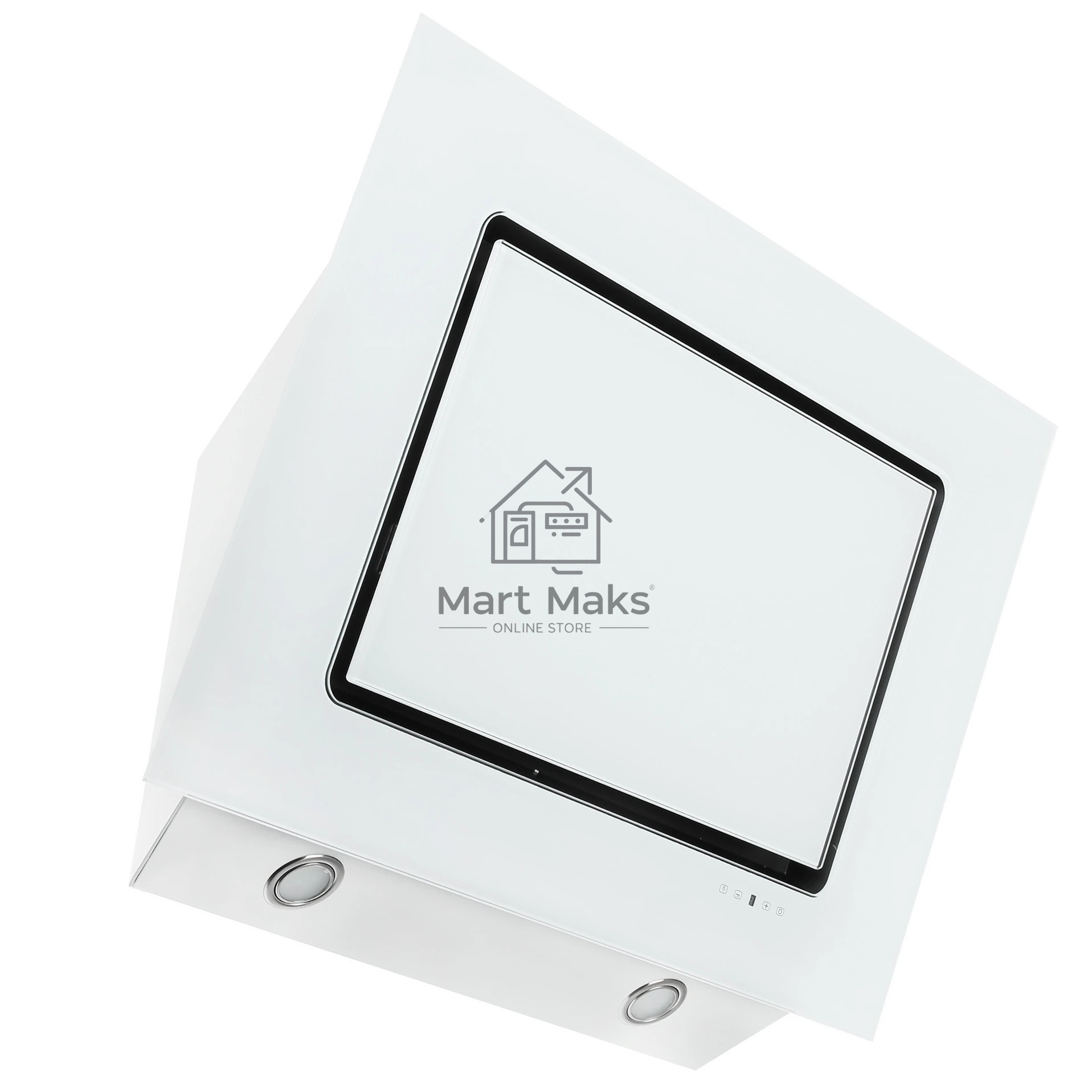 Вытяжка наклонная Elikor Оникс 90П-1000-Е4Д белый, 90 см, 1000 куб. м/ч, 59 дБ