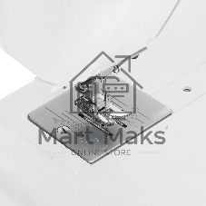 Швейная машина Janome 1543 белый/розовый, электромеханическая, вертикальный качающийся, 17 операций, петля полуавтомат