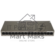 Коммутатор Tenda TEG1016M, 16×1 Гбит/с, неуправляемый